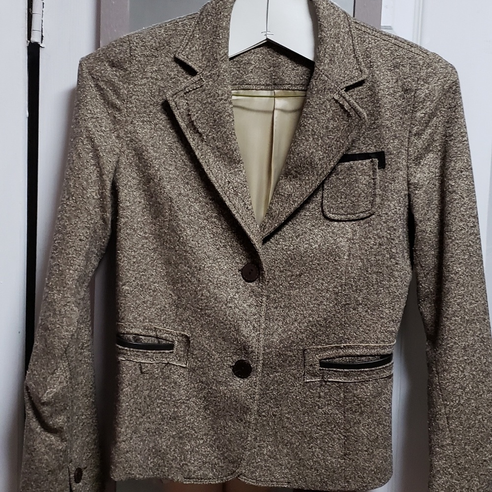 Sandro's blazer size 38.  Believe is 7/8